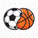 足球篮球网站Logo图标